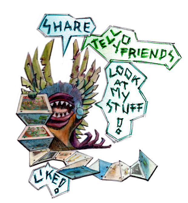 like share show yo frens